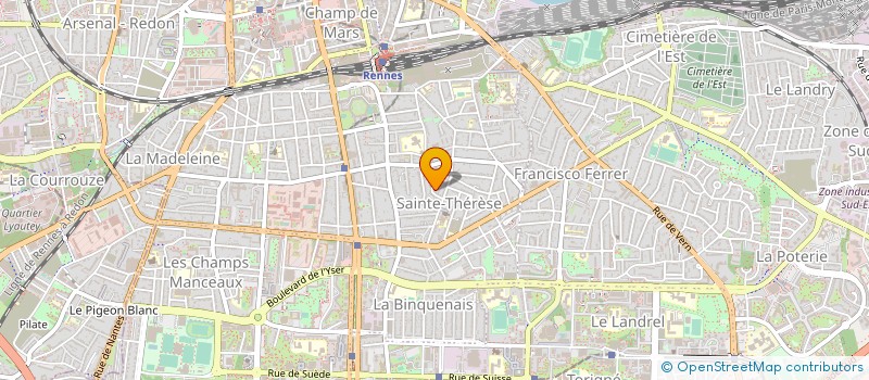 localisation de l'entreprise LE BRIS CONSULTING à RENNES