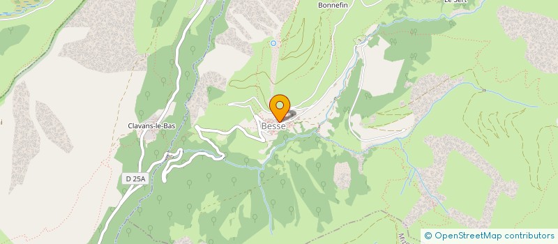 localisation de l'entreprise LE BRIS IMMOBILIER  BESSE