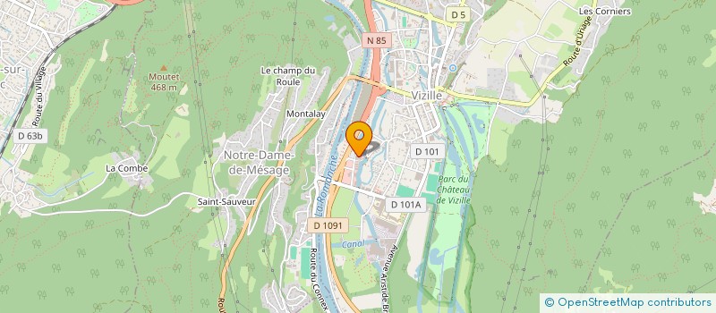 localisation de l'entreprise LE BROCANTEUR  LIVET-ET-GAVET