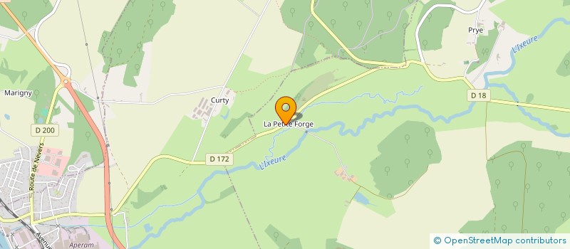 localisation de l'entreprise LE BROCARD DES AMOGNES  LA FERMETE