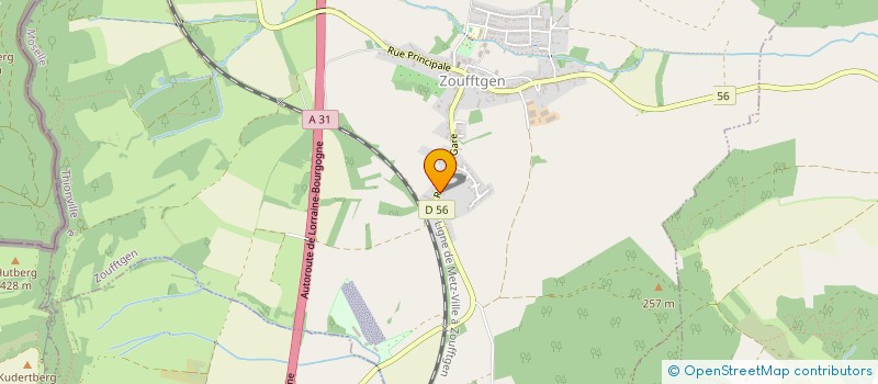 localisation de l'entreprise LE BROCHET  ZOUFFTGEN