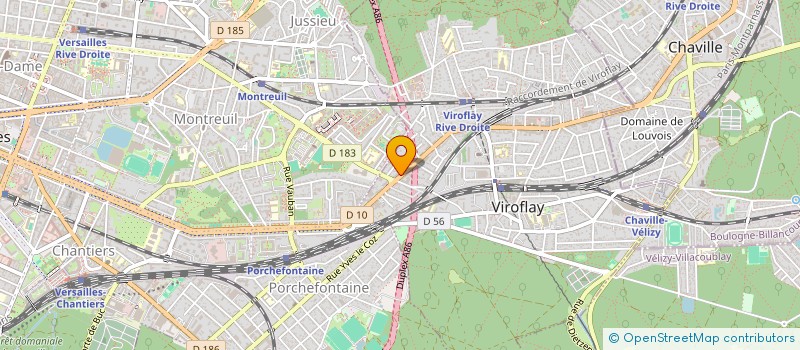 localisation de l'entreprise LE BRONNEC ET MERILLOU  VIROFLAY