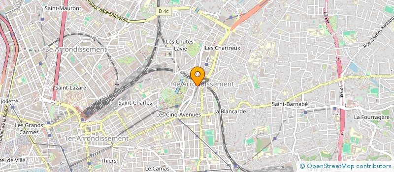 localisation de l'entreprise LE BROSSOLETTE à MARSEILLE