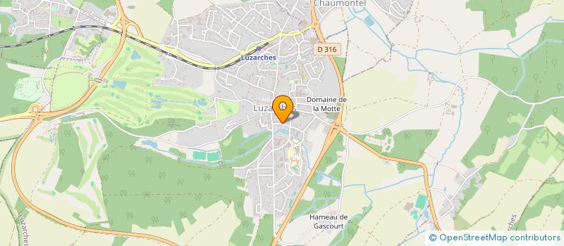 localisation de l'entreprise LE BROUAS à LUZARCHES