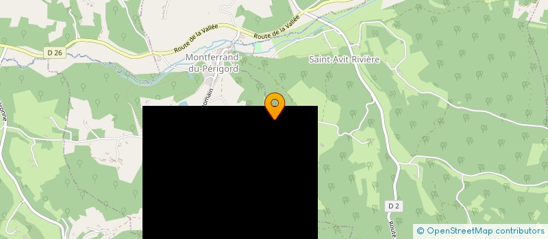 localisation de l'entreprise LE BROUILLOL  SAINT-AVIT-RIVIERE