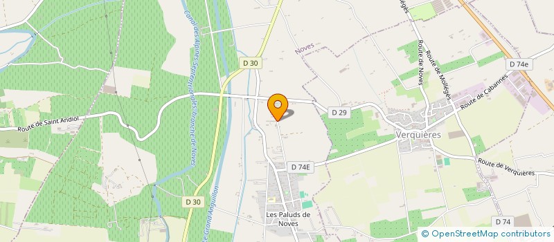 localisation de l'entreprise LE BRUIT D'ELVIS PRODUCTIONS  NOVES