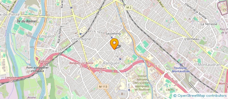 localisation de l'entreprise LE BRUIT DE LA CONVERSATION à TOULOUSE