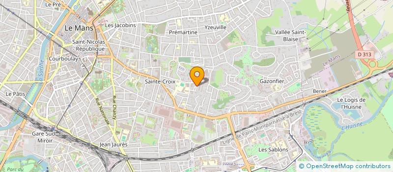 localisation de l'entreprise LE BRUIT DEFENDU  LE MANS
