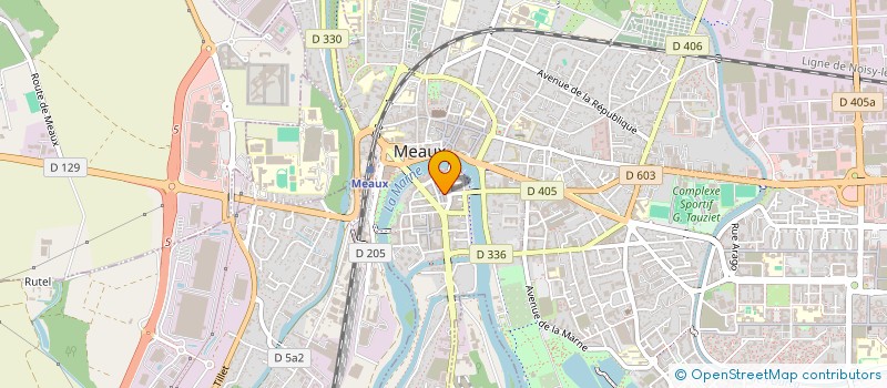 localisation de l'entreprise LE BRUIT DES MOTS à MEAUX