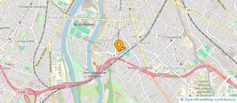 localisation de l'entreprise LE BRUIT DES REGARDS  TOULOUSE