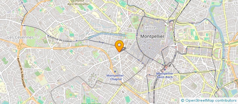 localisation de l'entreprise LE BRUIT QUI COURT à MONTPELLIER