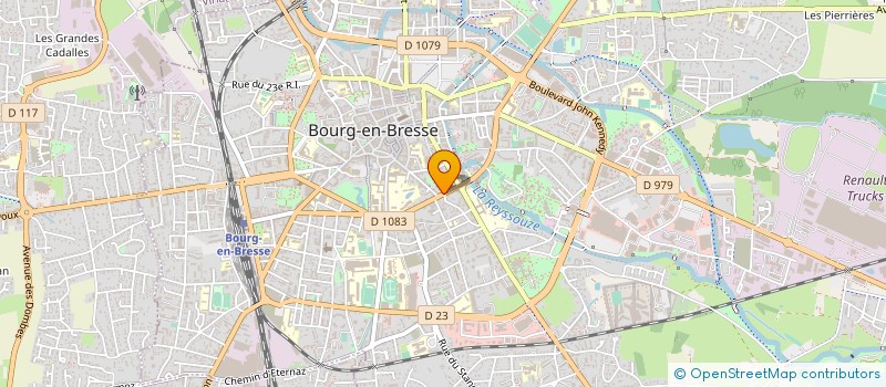 localisation de l'entreprise LE BRUNCH à BOURG-EN-BRESSE