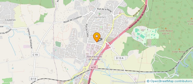 localisation de l'entreprise LE BRUSC  VENELLES