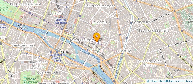 localisation de l'entreprise LE BUCHERON  PARIS