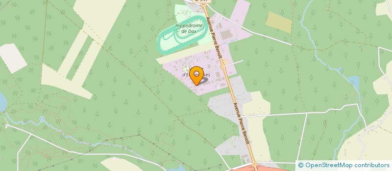 localisation de l'entreprise LE BUCHERON DE LA MER  SAINT-PAUL-LES-DAX