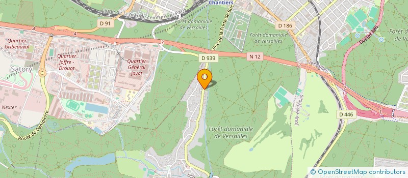 localisation de l'entreprise LE BUCKINGHAM à BUC