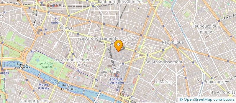 localisation de l'entreprise LE BUFFET DU PAKISTAN à PARIS