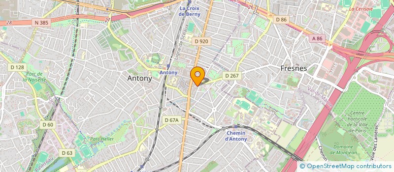 localisation de l'entreprise LE BUHAN INGENIERIE à ANTONY