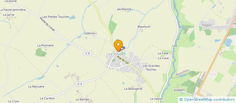 localisation de l'entreprise LE BUISSON à LYS-HAUT-LAYON
