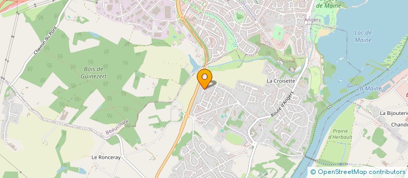 localisation de l'entreprise LE BUISSON  BOUCHEMAINE