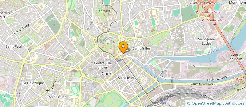 localisation de l'entreprise LE BUQUET'S à CAEN