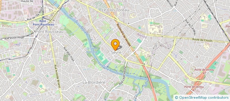 localisation de l'entreprise LE BUREAU 134 à NANTES