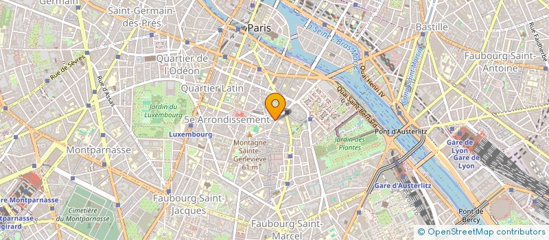 localisation de l'entreprise LE BUREAU  PARIS