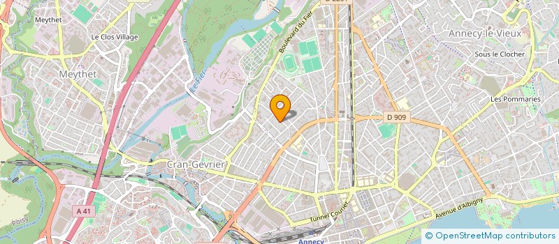 localisation de l'entreprise LE BUREAU à ANNECY