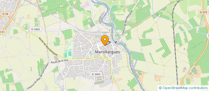 localisation de l'entreprise LE BUREAU D'AURE  MARSILLARGUES