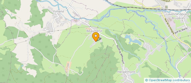 localisation de l'entreprise LE BUREAU DE BEAUMENIL  BEAUMENIL