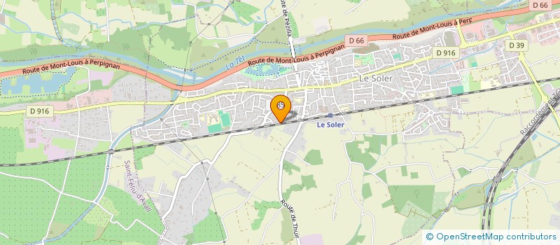 localisation de l'entreprise LE BUREAU DE LILITH  LE SOLER