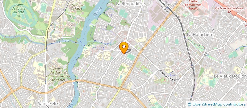 localisation de l'entreprise LE BUREAU DES ARTS à NANTES