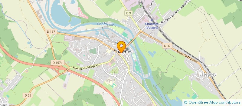 localisation de l'entreprise LE BURO  CHARMES