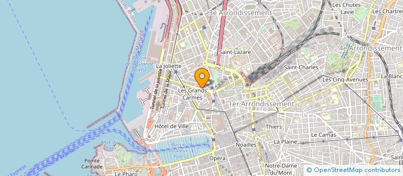 localisation de l'entreprise LE BUS DIGITAL  MARSEILLE
