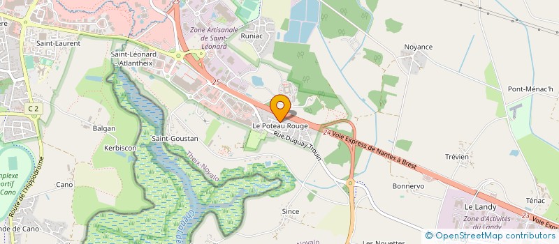 localisation de l'entreprise LE BUS NOMME DESIR  THEIX-NOYALO