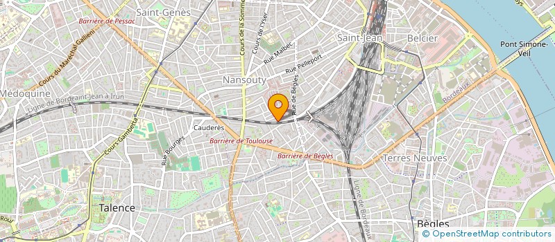 localisation de l'entreprise LE BUSSIN  BORDEAUX