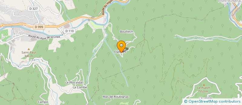 localisation de l'entreprise LE BUTASSADA  LE VIGAN