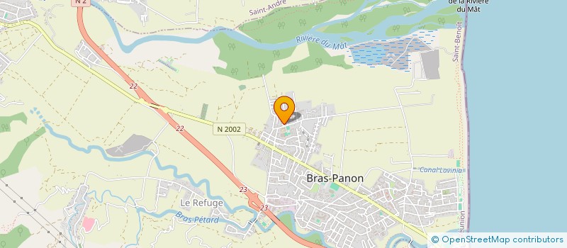 localisation de l'entreprise LE BUTOR à BRAS-PANON