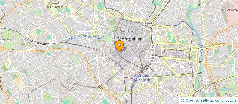 localisation de l'entreprise LE BUTTERFLY à MONTPELLIER