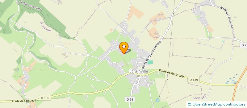 localisation de l'entreprise LE BUVARD  ECRAINVILLE