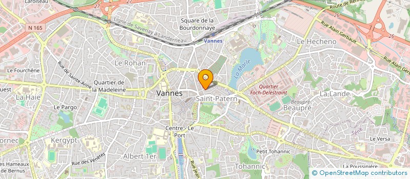 localisation de l'entreprise LE BUVEUR DE LUNE à VANNES