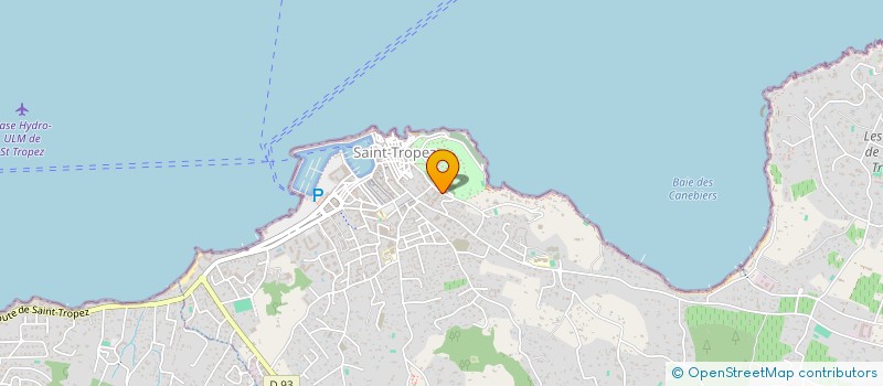 localisation de l'entreprise LE BYBLOS à SAINT-TROPEZ