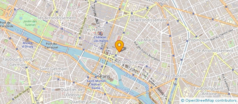 localisation de l'entreprise LE CAB KINE  PARIS