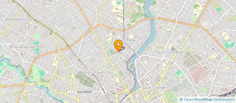 localisation de l'entreprise LE CABANIER  NANTES