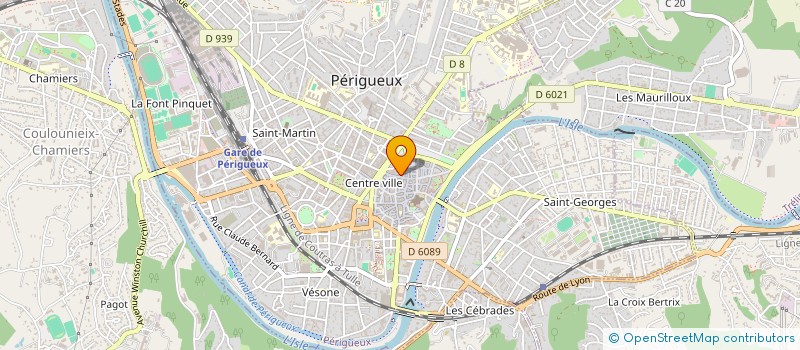 localisation de l'entreprise LE CABANON  PERIGUEUX