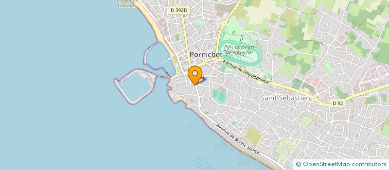 localisation de l'entreprise LE CABANON A VELOS  PORNICHET