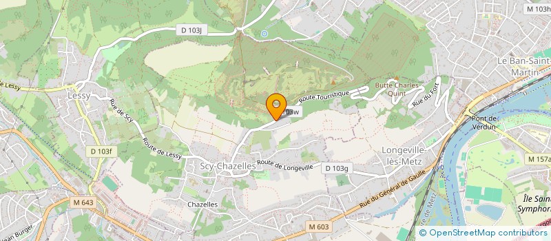 localisation de l'entreprise LE CABANON DE SCY  SCY-CHAZELLES