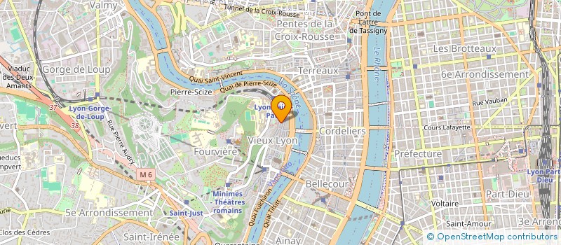 localisation de l'entreprise LE CABARETIER à LYON