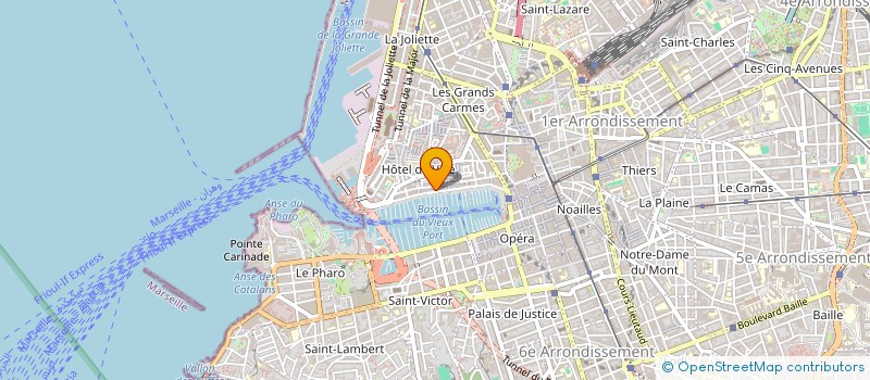 localisation de l'entreprise LE CABESTAN à MARSEILLE
