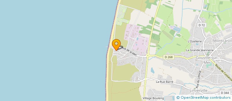 localisation de l'entreprise LE CABESTAN  GRANVILLE